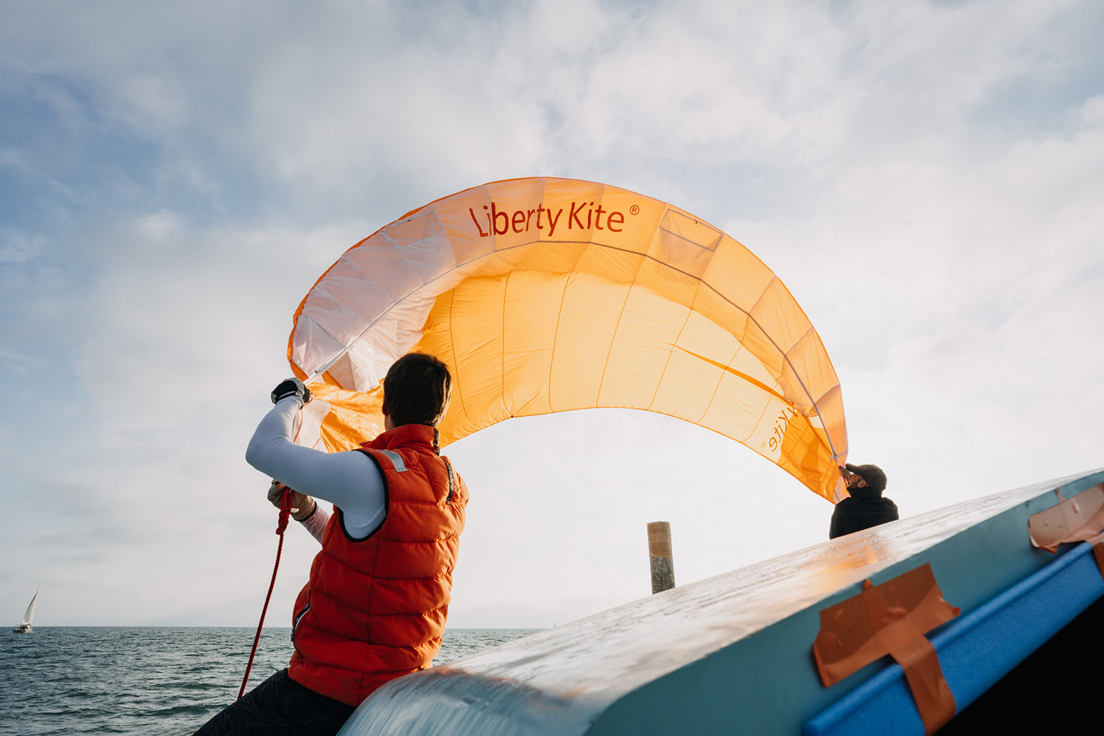 Eco-friendly boating with Navtrak's LibertyKite.