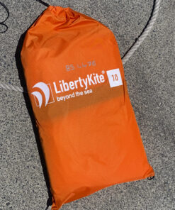 The 10m LibertyKite® packed in its storage bag ensures compact, secure storage for your eco-friendly sailing propulsion solution.