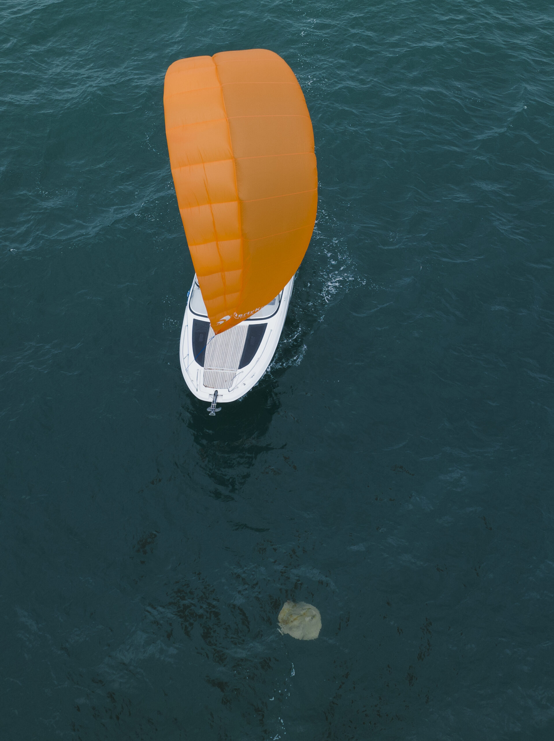 Quiet operation of the LibertyKite® traction wing